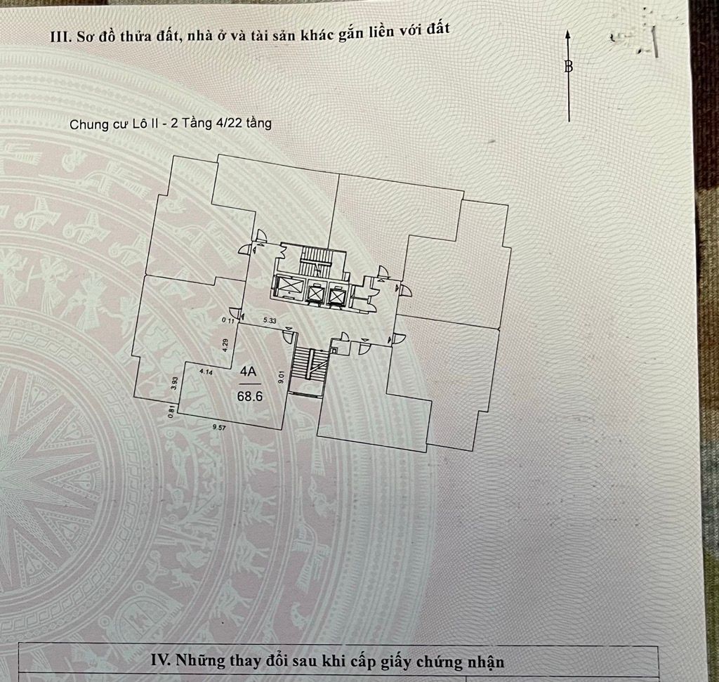 Bán nhà Nguyễn Đức Cảnh - diện tích 68.6m2 4 tầng - Thang máy - giá 5,5 tỷ