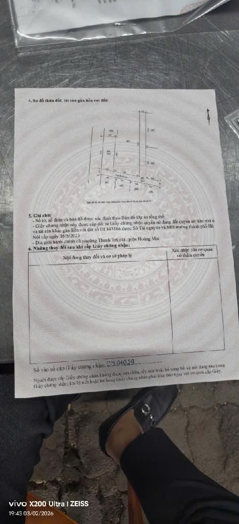 Bán nhà Nguyễn Khoái - diện tích 30,9m2 5 tầng - ô tô đỗ cổng - giá 7,25 tỷ