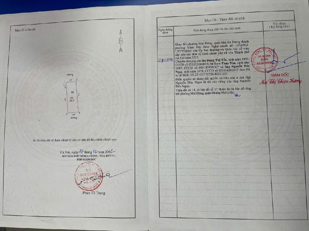 Bán nhà Tam Trinh - diện tích 26,7m2 4 tầng - Ngõ 87, ô tô tránh 15m - giá 7,5 tỷ