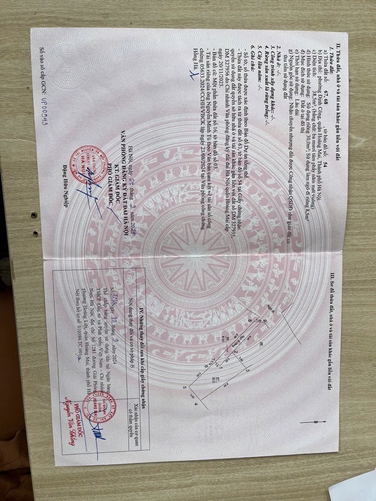 Bán nhà Định Công Hạ - diện tích 38,5m2 6 tầng - Thang máy - giá 8,7 tỷ