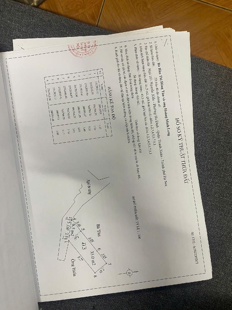 Bán nhà Nguyễn Xiển - diện tích 41.5m2 4 tầng - Ngõ to đẹp, gần phố - giá 4 tỷ