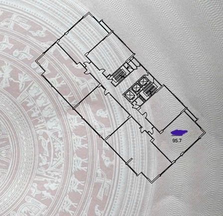 Bán nhà Tây Nam Linh Đàm - diện tích 96m2 17 tầng - Lô góc, view hồ - giá 10,5 tỷ