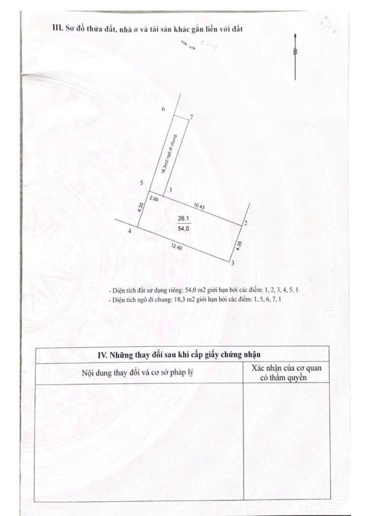 Bán nhà Định Công Thượng - diện tích 54m2 1 tầng - Sổ đỏ vuông đẹp - giá 16,8 tỷ