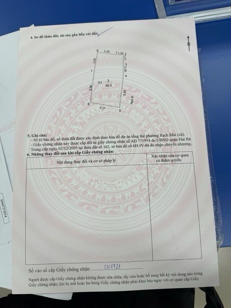 Bán nhà Bạch Mai - diện tích 50m2 5 tầng - Lô góc 3 mặt thoáng - giá 15,3 tỷ