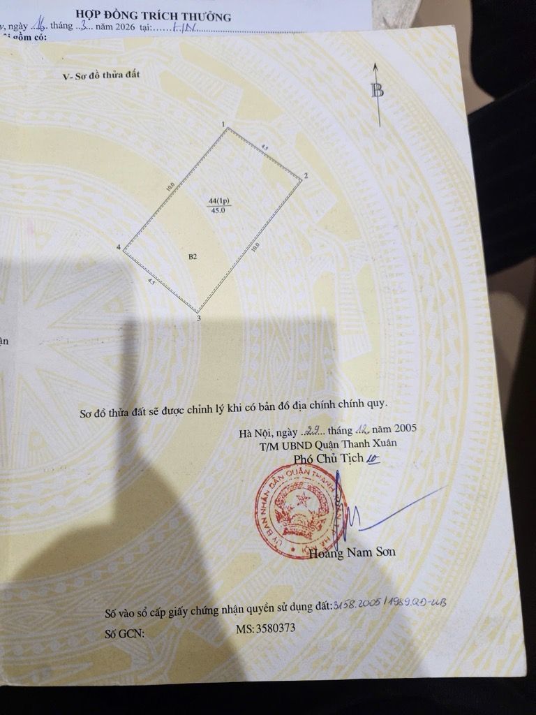 Bán nhà Phan Đình Giót - diện tích 45m2 3 tầng - Lô góc - giá 11,2 tỷ