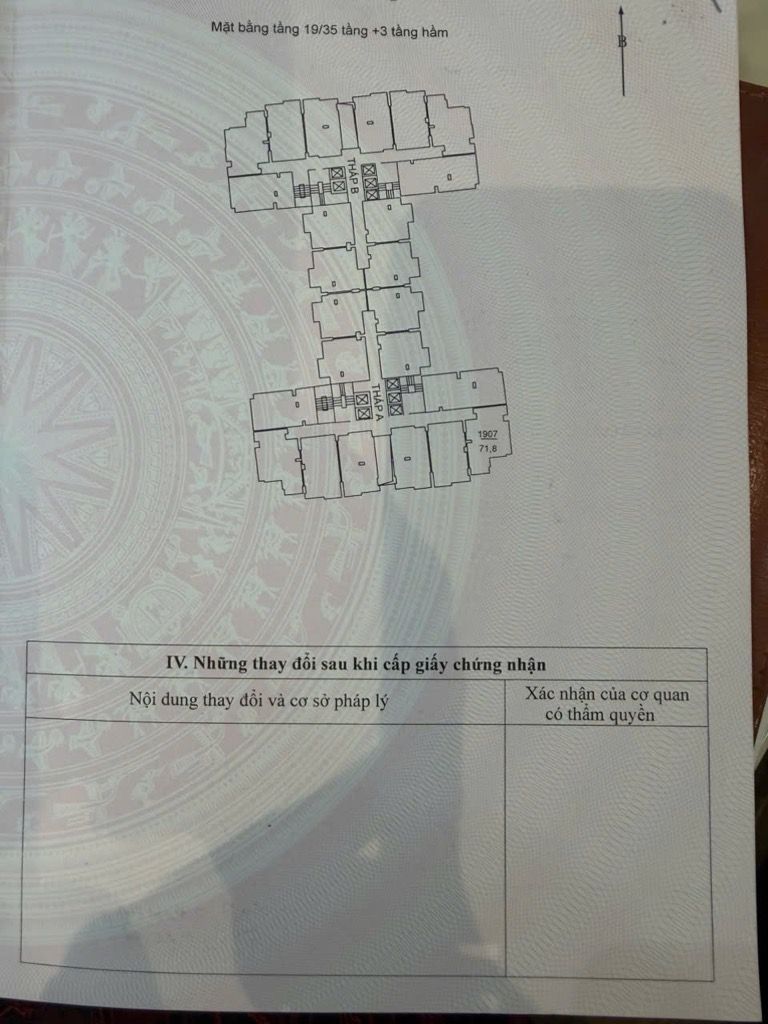 Bán nhà Tam Trinh - diện tích 71.8m2 19 tầng - Lô góc 2 mặt thoáng - giá 7,95 tỷ