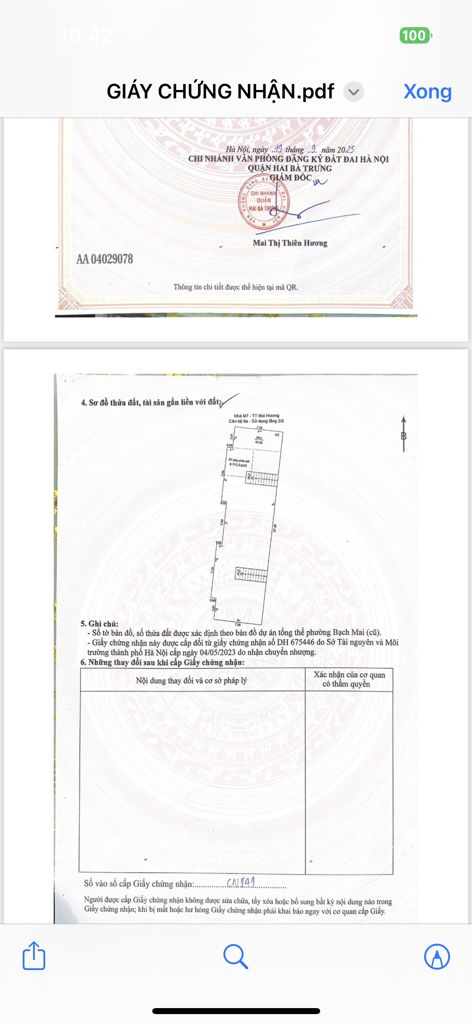 Bán nhà Bùi Ngọc Dương - diện tích 35m2 1 tầng - Căn hộ tập thể tầng 2 - giá 3,3 tỷ
