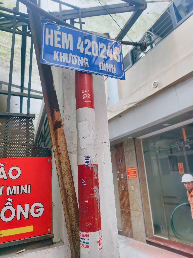 Bán nhà CCMN khương đình - diện tích 46m2 1 tầng - thang máy - giá 2,37 tỷ