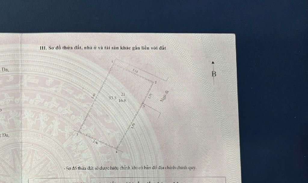 Bán nhà Ngõ Chợ Khâm Thiên - diện tích 16,8m2 4 tầng - nhà mới sửa chữa - giá 5,3 tỷ