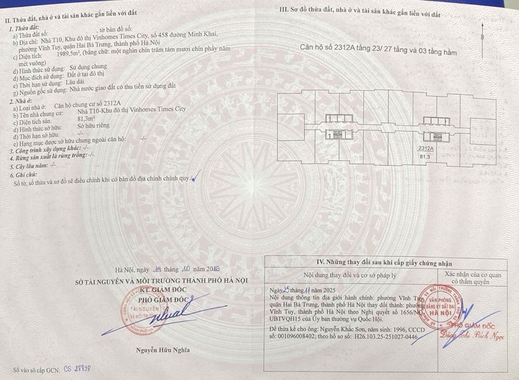 Bán nhà Vĩnh Tuy - diện tích 81m2 1 tầng - CĂN HỘ CHUNG CƯ CAO CẤP KĐT TIMES CITY - TIỆN ÍCH NGẬP TRÀN - AN SINH ĐỈNH - giá 9 tỷ