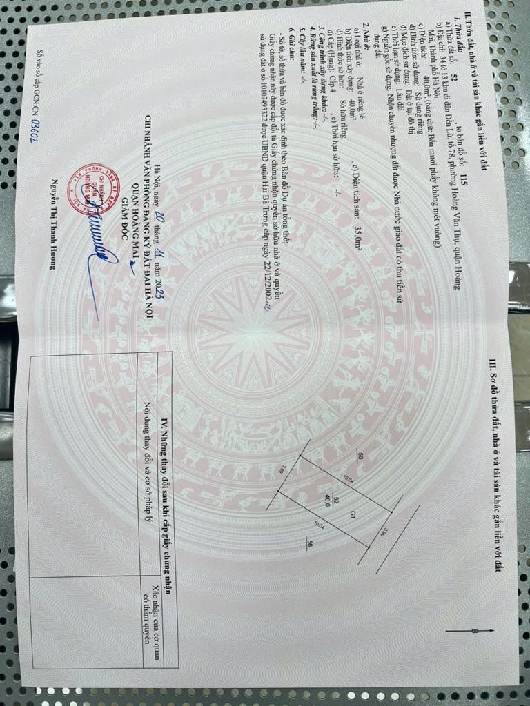 Bán nhà Đền Lừ 1 - diện tích 40m2 5 tầng - PHÂN LÔ - VỈA HÈ - giá 17,9 tỷ