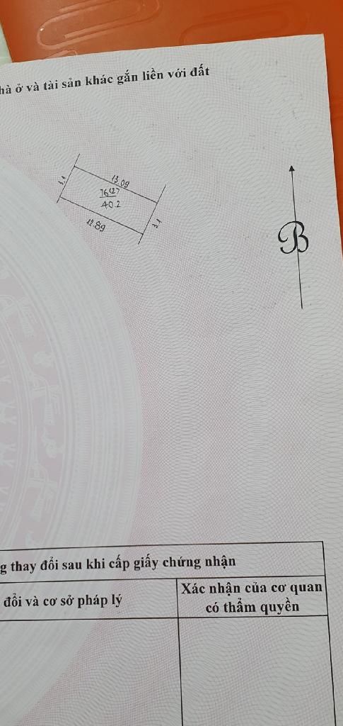 Bán nhà Ngọc Hồi - diện tích 40.2m2 4 tầng - Mặt ngõ thông ô tô tránh - giá 12,9 tỷ