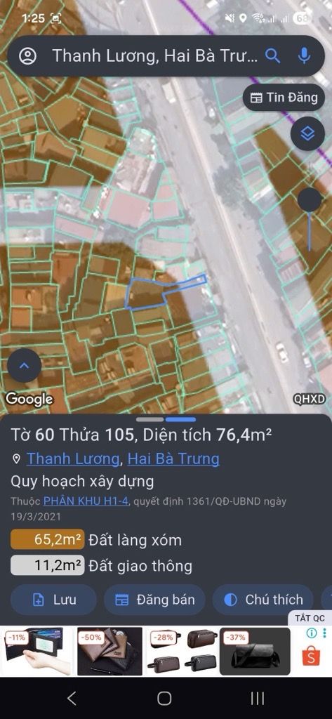 Bán nhà Minh Khai - diện tích 71.2m2 1 tầng - Mặt phố giá rẻ như mặt ngõ - giá 18 tỷ