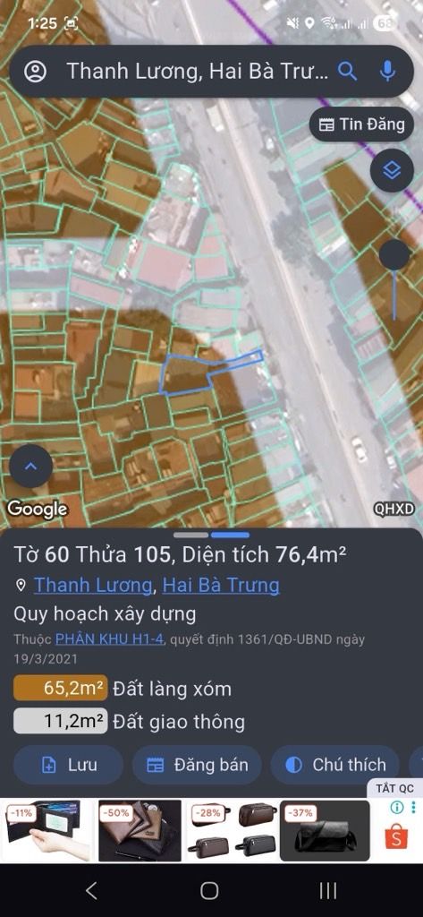 Bán nhà Minh Khai - diện tích 71.2m2 1 tầng - Mặt phố giá rẻ như mặt ngõ - giá 18 tỷ