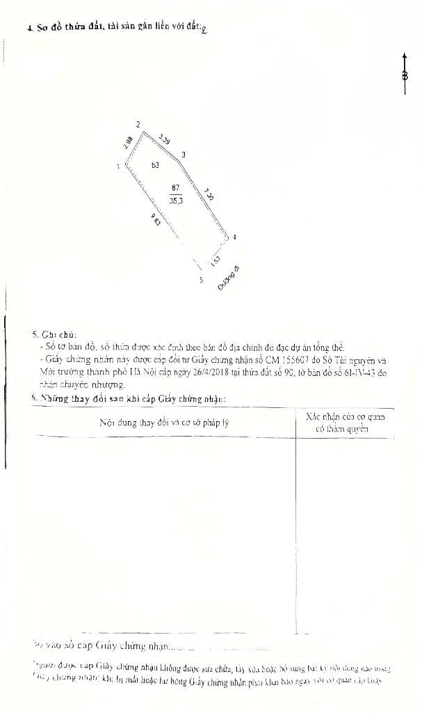 Bán nhà Kim Ngưu - diện tích 35.3m2 4 tầng - Gần phố, ô tô tránh - giá 10 tỷ