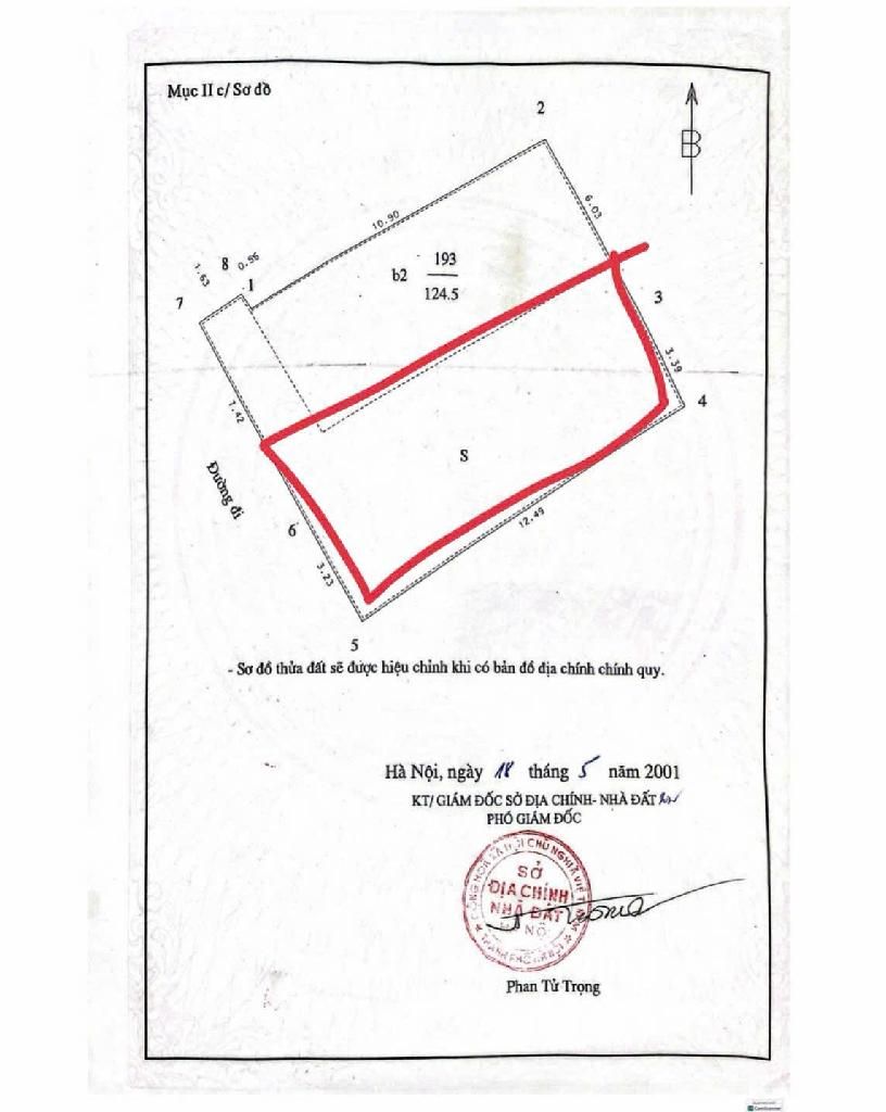 Bán nhà Hòa Bình - diện tích 50m2 1 tầng - ô tô tránh - giá 12,5 tỷ