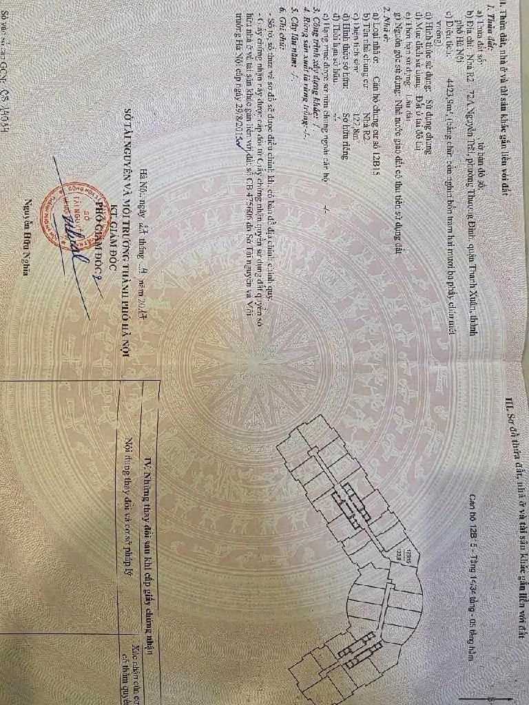 Bán nhà Nguyễn Trãi - diện tích 123m2 12 tầng - Căn hộ cao cấp Royal City - giá 19,5 tỷ