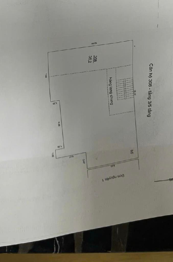 Bán nhà Lương Đình Của - diện tích 68m2 1 tầng - Lô góc, 2 ngủ - giá 4,5 tỷ