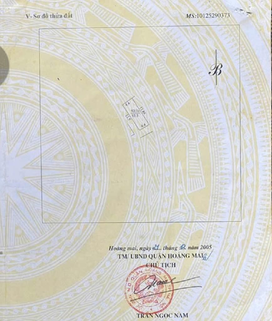 Bán nhà Kim Giang - diện tích 53.3m2 3 tầng - Ngõ thông kinh doanh đỉnh - giá 13,5 tỷ