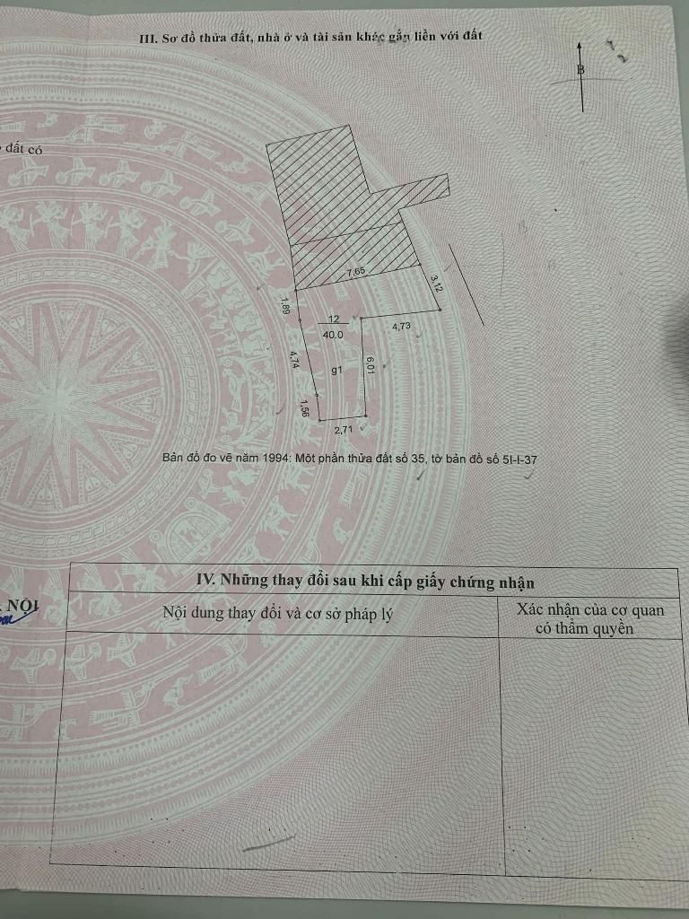 Bán nhà Gốc Đề - diện tích 40m2 3 tầng - nhà 3.5 tầng dân xây - giá 8,5 tỷ