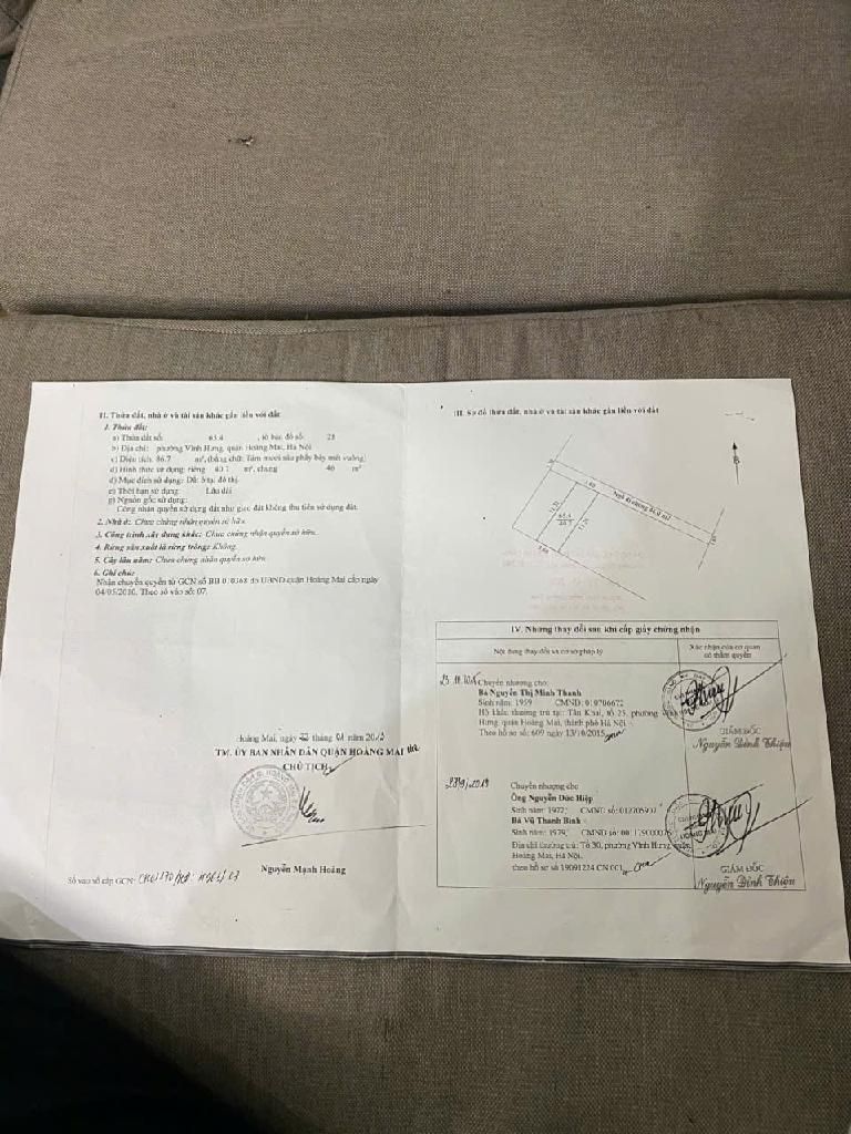 Bán nhà Đông Thiên - diện tích 40.7m2 4 tầng - Nhà đẹp ở luôn - giá 8,9 tỷ