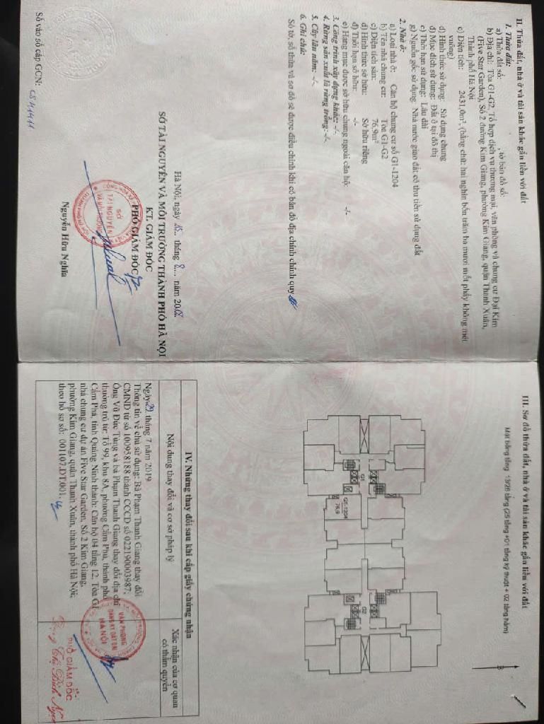 Bán nhà Khương Đình - diện tích 77m2 1 tầng - Chung cư Five Star - giá 7,7 tỷ