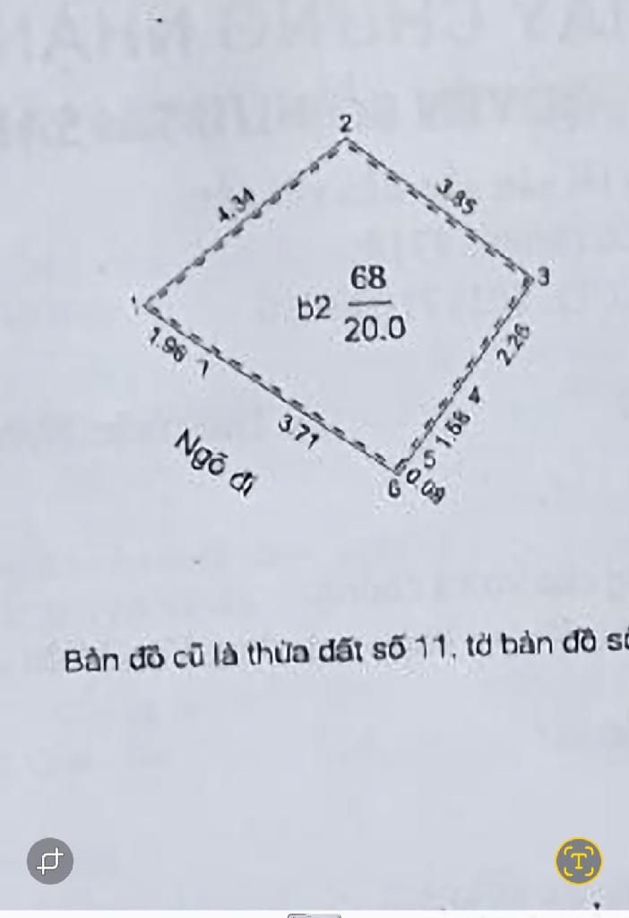Bán nhà Chợ Khâm Thiên - diện tích 20m2 5 tầng - Nhà đẹp ở luôn, ngõ thông ra hồ - giá 5,35 tỷ