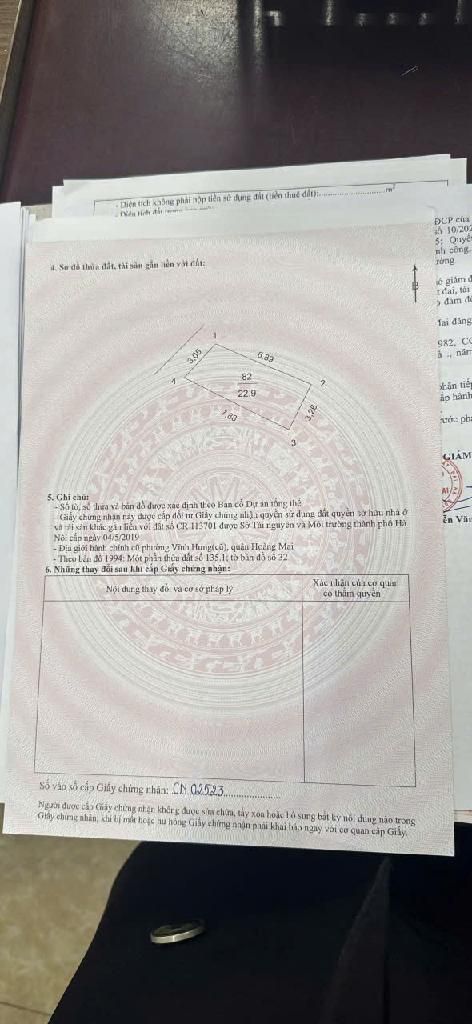 Bán nhà Lĩnh Nam - diện tích 22,9m2 4 tầng - Ô tô tránh - giá 6 tỷ