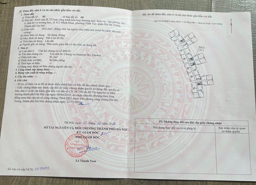 Bán nhà Minh Khai - diện tích 81.2m2 1 tầng - Nhà thoáng, nhiều ánh sáng - giá 9,5 tỷ