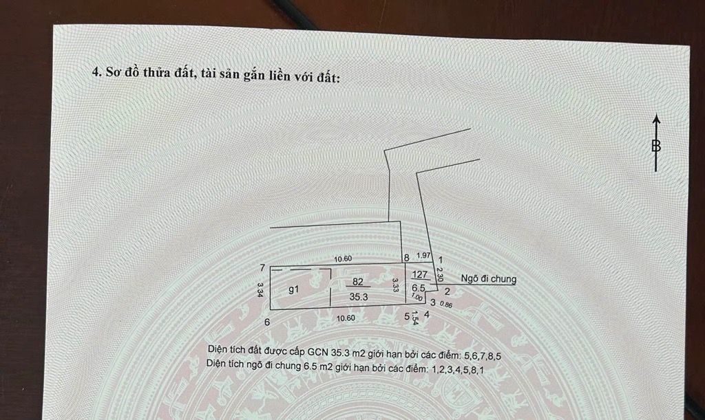 Bán nhà Vương Thừa Vũ - diện tích 42m2 5 tầng - Hai Mặt Ngõ - giá 9,6 tỷ