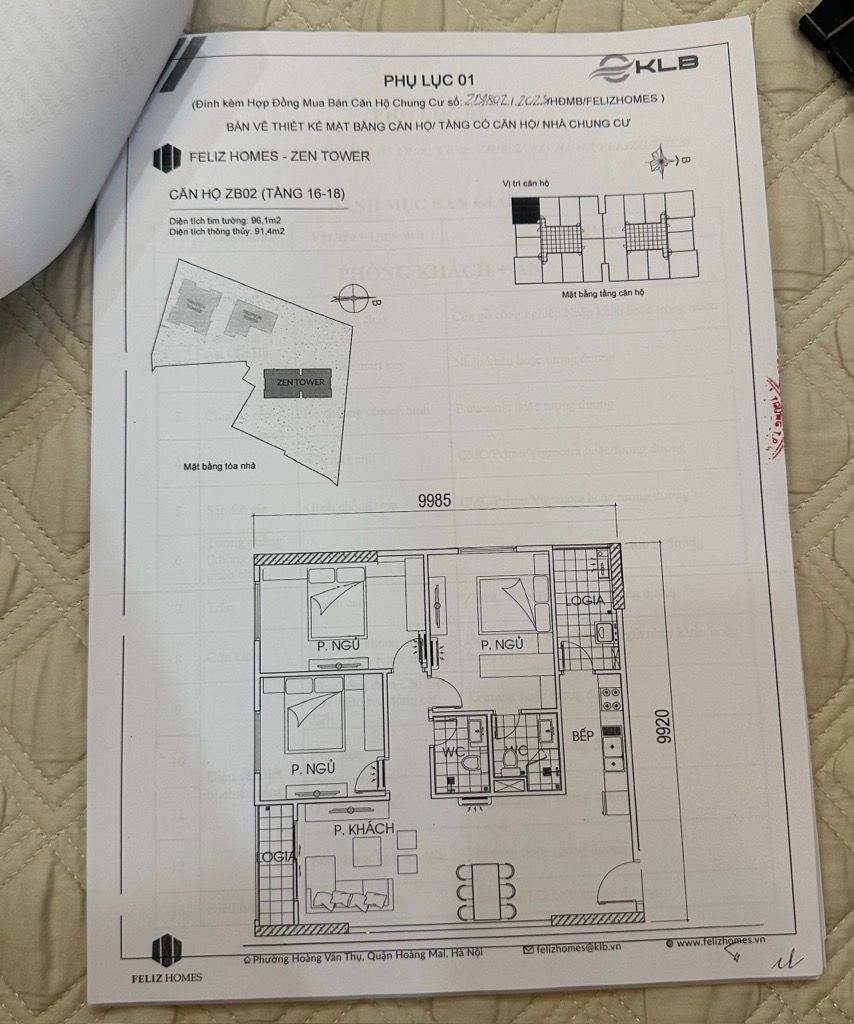 Bán nhà Đền Lừ - diện tích 96m2 18 tầng - Lô góc, 2 ban công cực thoáng - giá 9,8 tỷ