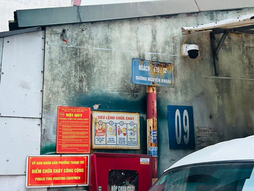 Bán nhà Nguyễn Khoái - diện tích 46m2 5 tầng - gần ô tô - giá 9,3 tỷ