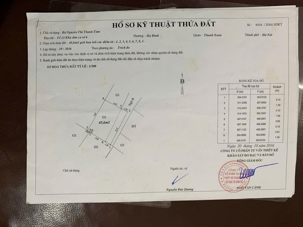 Bán nhà Nguyễn Xiển - diện tích 46m2 2 tầng - Ngõ thông - giá 2,5 tỷ