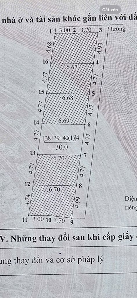 Bán nhà Giáp Nhị - diện tích 30m2 5 tầng - ô tô tránh - giá 7,9 tỷ