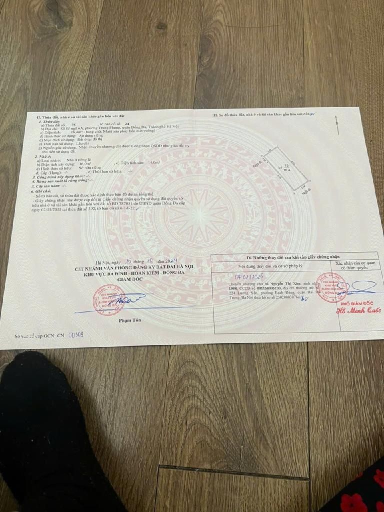 Bán nhà Ngõ chợ Khâm Thiên - diện tích 16,4m2 3 tầng - Nhà Đẹp - giá 3,4 tỷ