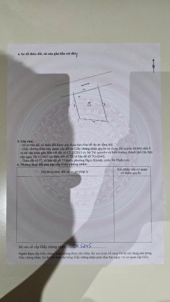 Bán nhà Nguyễn Chí Thanh - diện tích 11,7m2 6 tầng - Ô tô có thể dừng đỗ ngày đêm - giá 6,9 tỷ