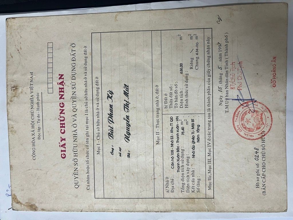 Bán nhà Lương Thế Vinh - diện tích 32m2 1 tầng - ô tô đỗ cửa - giá 3,4 tỷ