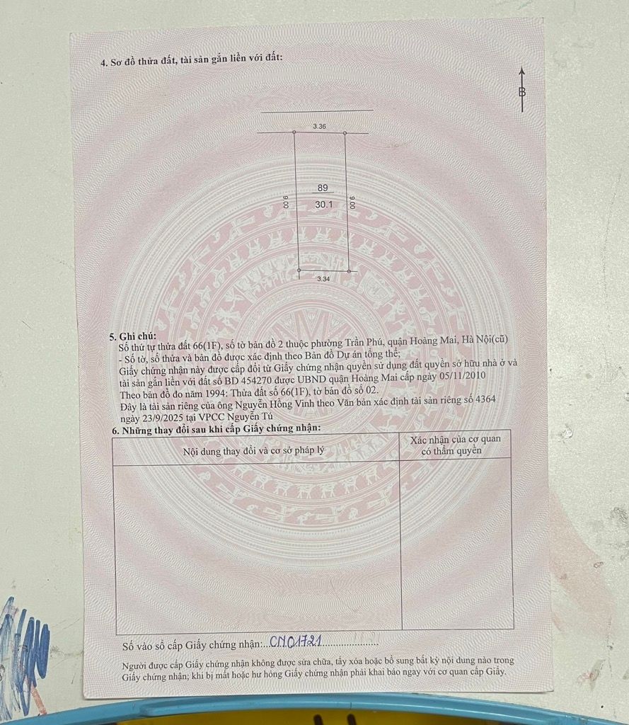 Bán nhà Lĩnh Nam - diện tích 30.1m2 4 tầng - giá 9,9 tỷ