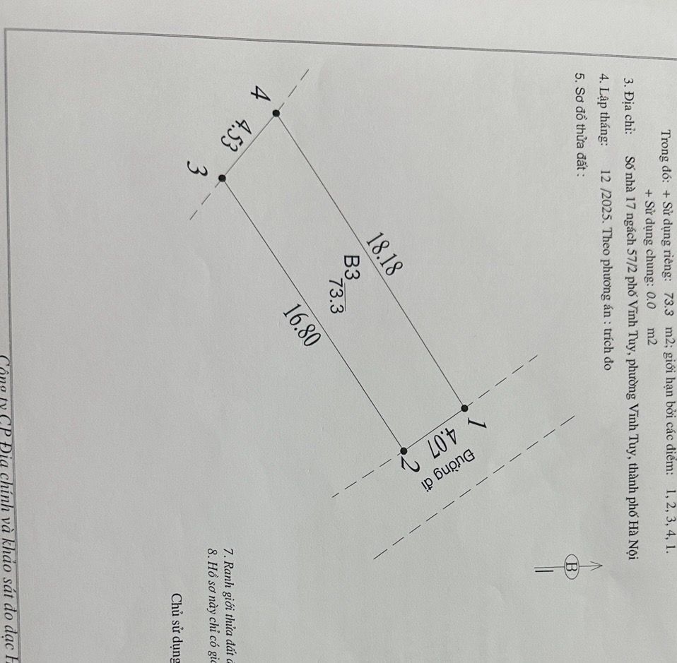 Bán nhà Vĩnh Tuy - diện tích 63.5m2 3 tầng - Ô Tô Đỗ Ngay Đêm Vào Nhà - giá 20,3 tỷ