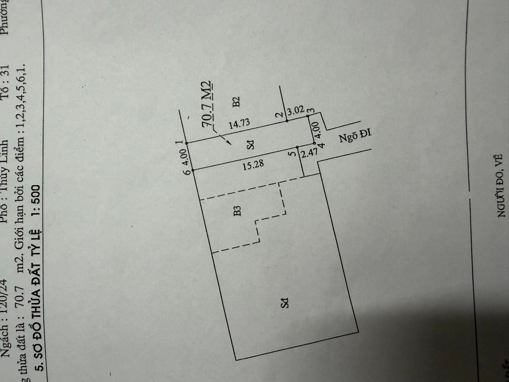Bán nhà Thúy Lĩnh - diện tích 71m2 1 tầng - Ô tô 4 chỗ đỗ - giá 10,5 tỷ