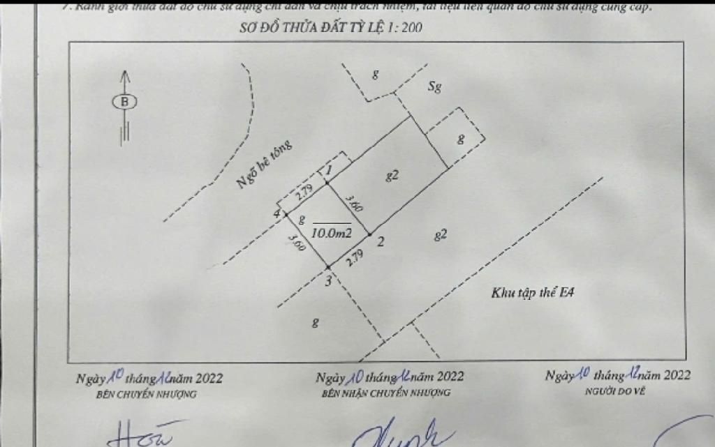 Bán nhà Lương Thế Vinh - diện tích 10m2 2 tầng - ô tô đỗ cửa - giá 1,58 tỷ