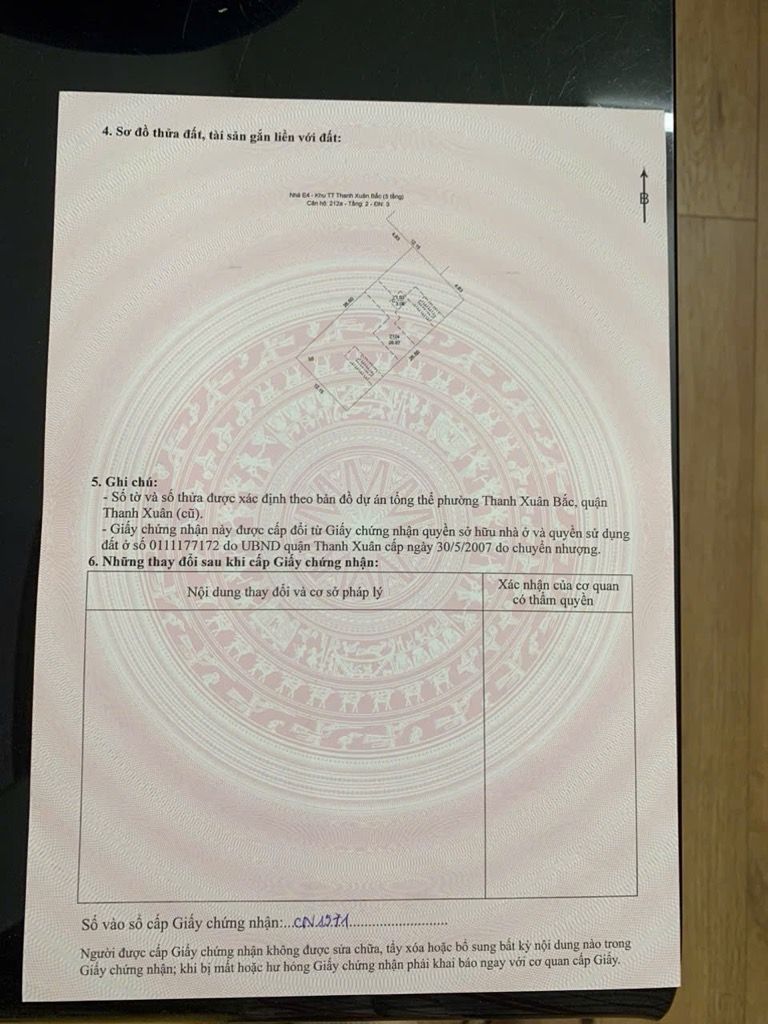 Bán nhà Thanh Xuân Bắc - diện tích 30.5m2 2 tầng - 2PN, 2WC - giá 4,3 tỷ