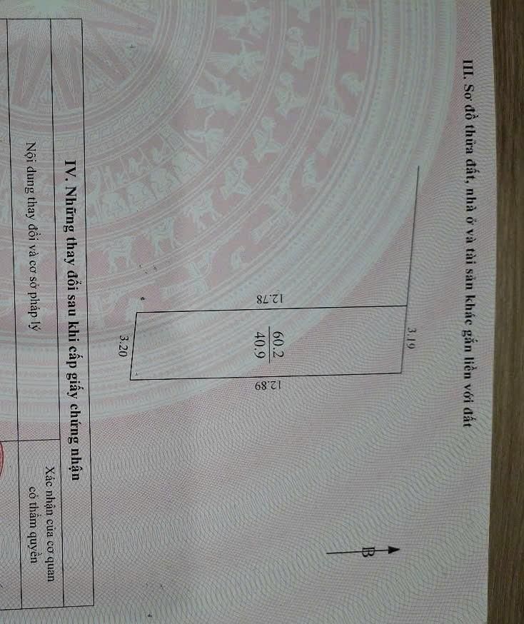 Bán nhà Thúy Lĩnh - diện tích 40,9m2 4 tầng - ô tô đỗ cửa - giá 7,9 tỷ