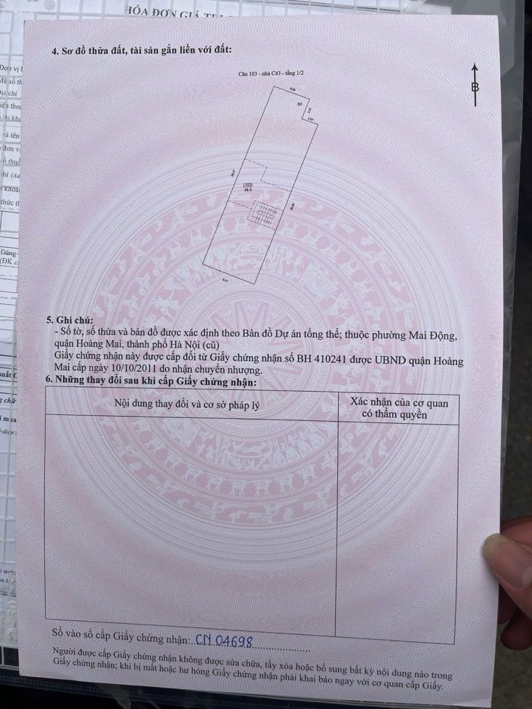 Bán nhà Hoàng Mai - diện tích 99m2 1 tầng - Ngõ thông kinh doanh nhỏ - giá 5,6 tỷ
