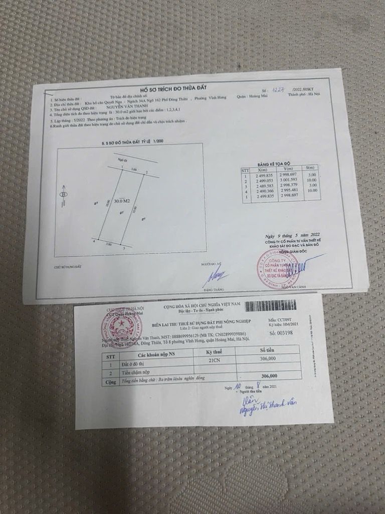 Bán nhà Đông Thiên - diện tích 30m2 2 tầng - ô tô đỗ cổng - giá 3,6 tỷ