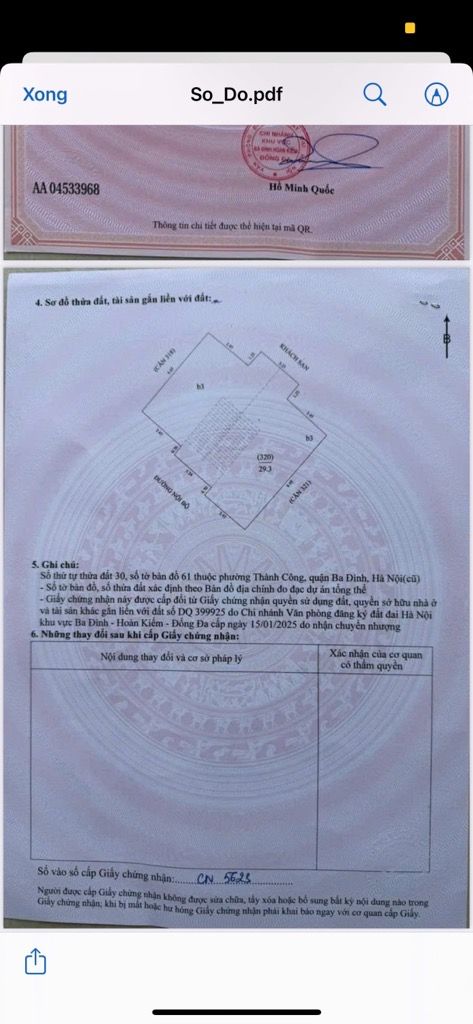 Bán nhà Láng Hạ - diện tích 130m2 3 tầng - ô tô đỗ sát nhà - giá 5 tỷ