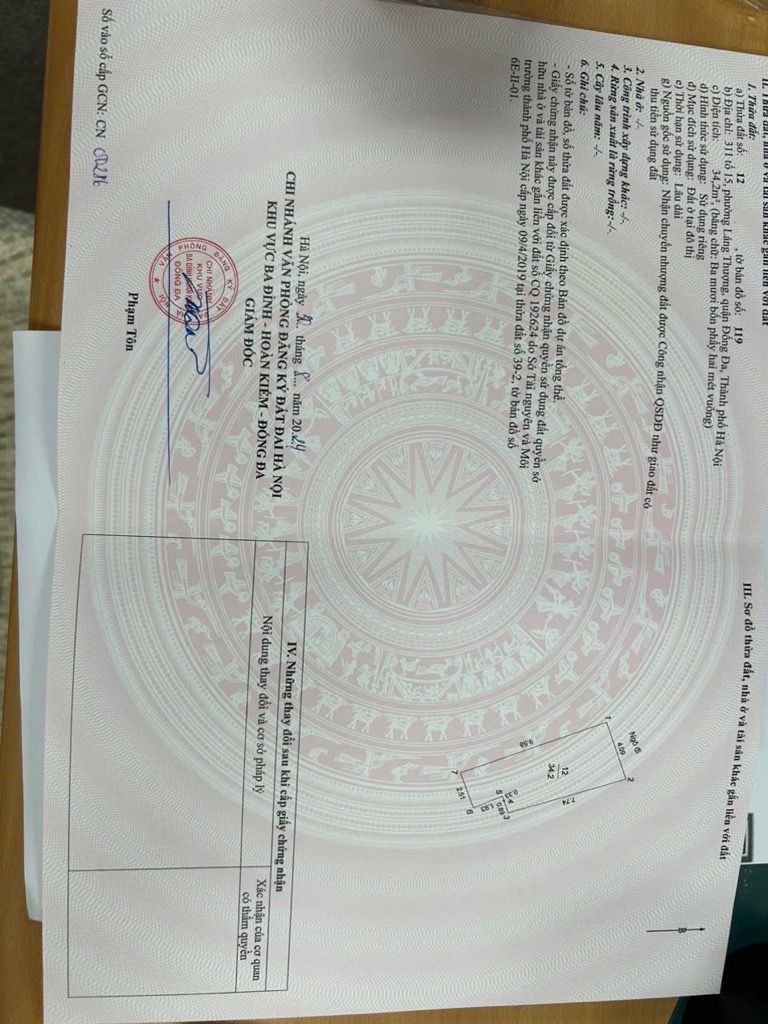 Bán nhà Pháo Đài Láng - diện tích 36m2 4 tầng - Nhà còn mới, ngõ thông - giá 9,4 tỷ