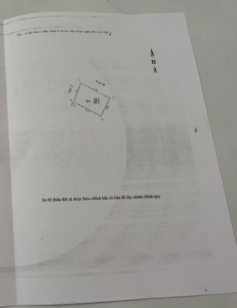 Bán nhà Lê Thanh Nghị - diện tích 21m2 5 tầng - Lô góc - giá 7,75 tỷ