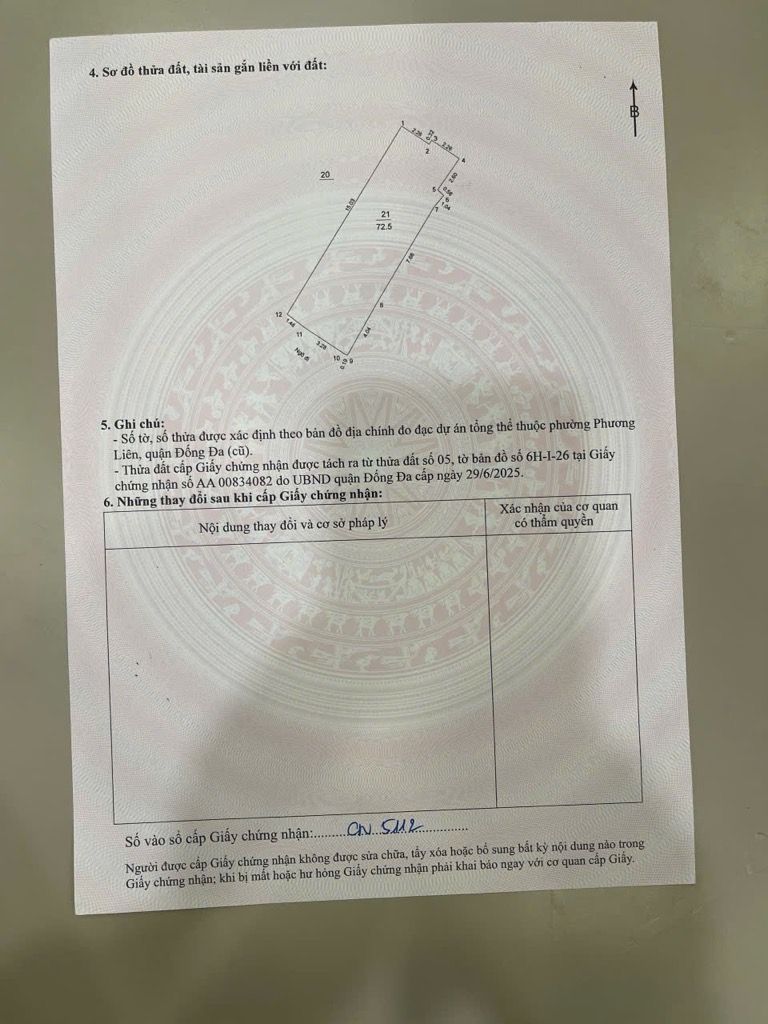 Bán nhà Đê La Thành - diện tích 72.5m2 1 tầng - ô tô đỗ cửa - giá 17,5 tỷ