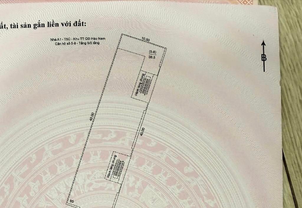 Bán nhà Hào Nam - diện tích 38.5m2 1 tầng - Lô góc - giá 4,5 tỷ